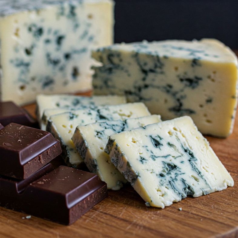 Blue Cheese and Dark Chocolate