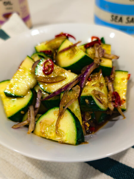 Cucumber Onion Salad