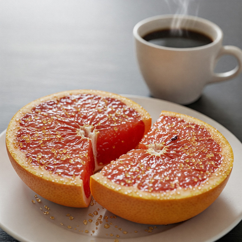 Grapefruit and Coffee